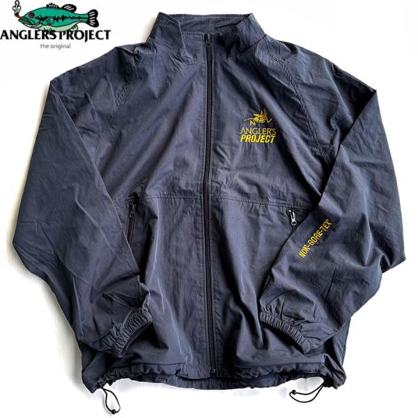 ANGLERS PROJECT NGTX LIZARD WARMUP JACKET NAVYアングラーズ