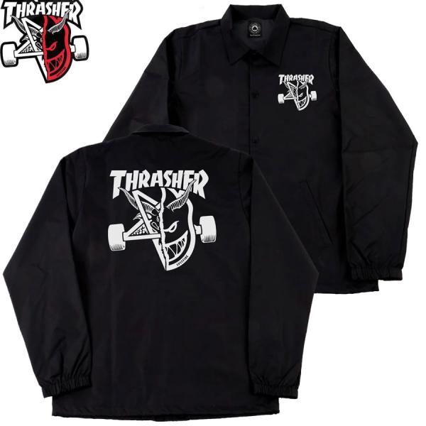 SPITFIRE WHEELS THRASHER x SPITFIRE THRASH & BURN COACH JACKET