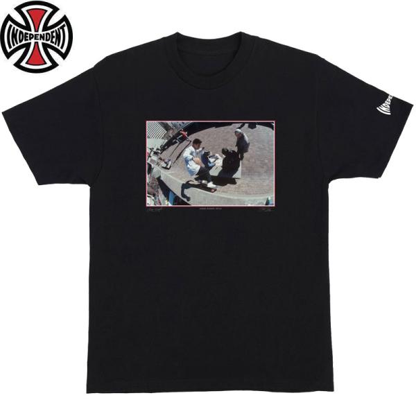 INDEPENDENT TRUCK CABALLERO CHINA BANKS S/S T-SHIRTS BLACK インディペンデント トラック キャバレロ チャイナバンクス 半袖 Tシャツ ブラック メンズ