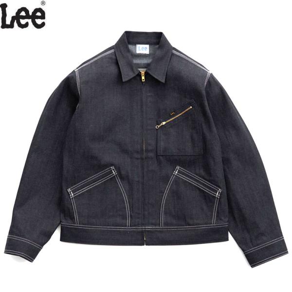 Lee ZIP-UP 91-Ｂ DENIM JACKET LM7238-589 INDIGO RIGID リー ジップアップ デニムジャケット インディゴ リジッド メンズ ブルゾン 送料無料