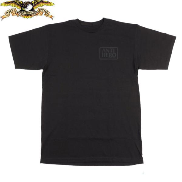 ANTIHERO（アンタイヒーロー） アンチヒーロー 半袖 Tシャツ ブラック