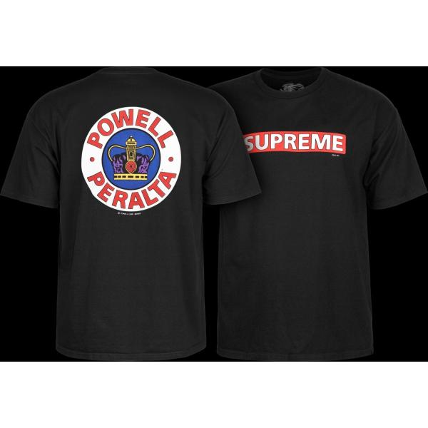 POWELLPFRALTA メンズスケートTシャツ Sサイズ　ブラック POWELL PERALTA T-SHIRT パウエルペラルタ Tシャツ SKATE