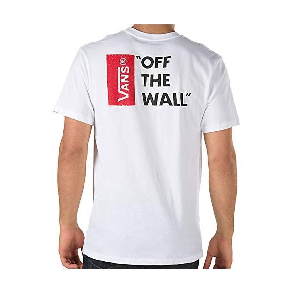 VANS（ヴァンズ） バンズ オフ ザ ウォール ロゴ 半袖 Tシャツ 