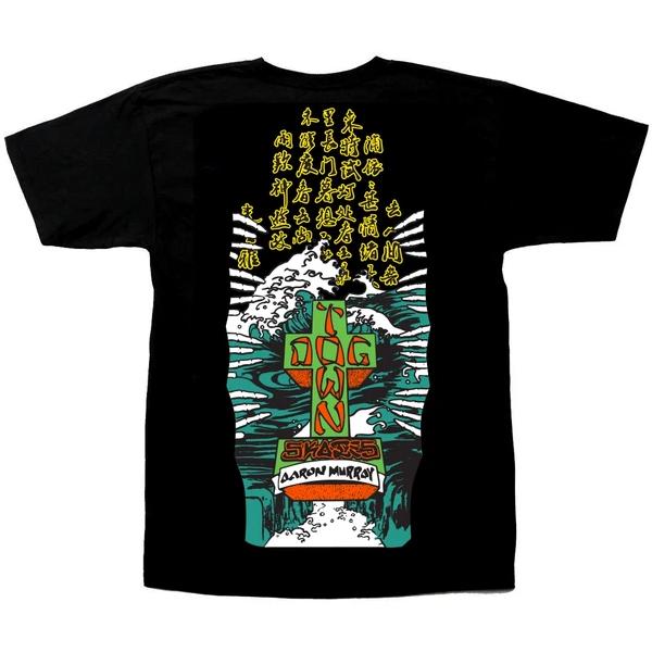 DOGTOWN ドッグタウン アーロンマレー 漢字 半袖 Tシャツ ブラック