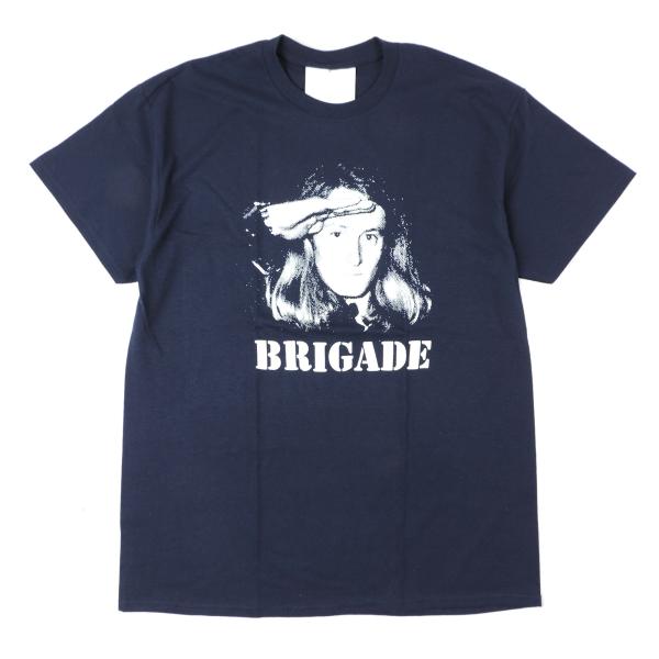 ディアー 半袖 Tシャツ ネイビー ボーンズ・ブリゲード パウエル