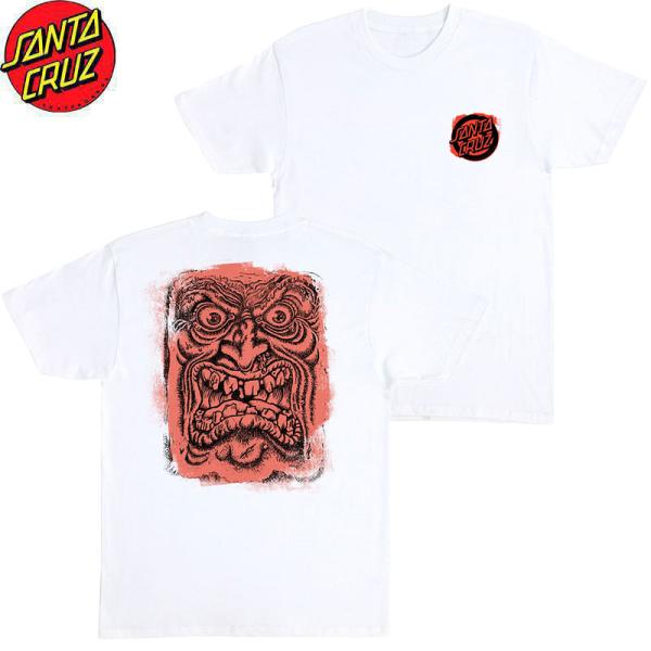 SANTA CRUZ　Rob Roskopp　サンタクルーズ　ロスコップ他✕6本 SANTA CRUZ（サンタクルーズ） SANTA CRUZ ROSKOPP BLOCK FACE S/S TEE
