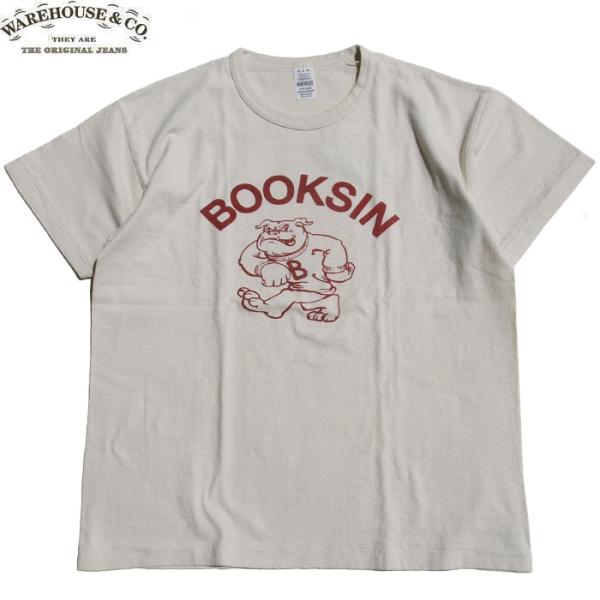 S*N様 新品 ウエアハウス 浜田さん着用 色違い 4064 M クリーム Tシ WAREHOUSE（ウエアハウス） ＆CO. 4064 BOOKSIN S/S T-SHIRT CREAM