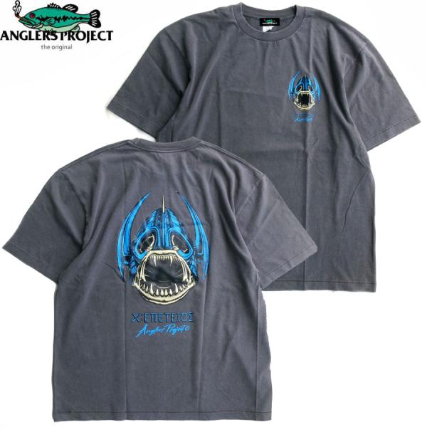 ANGLERS PROJECT NORDIC BASS S/S T-SHIRTS FADE GREY アングラーズ プロジェクト 半袖 Tシャツ メンズ レディース フェード グレー