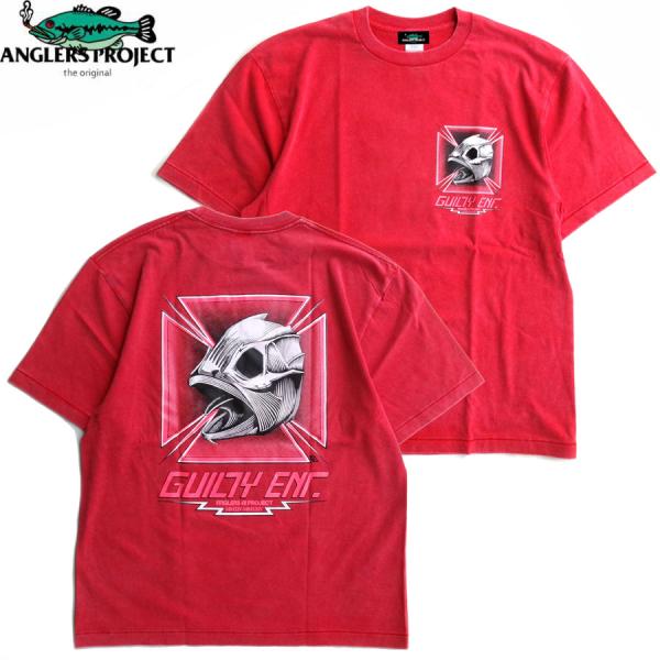 ANGLERS PROJECT BASSMAN 2026 S/S T-SHIRTS FADE RED アングラーズ プロジェクト 半袖 Tシャツ メンズ レディース フェード レッド