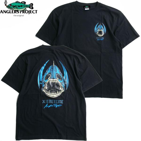 ANGLERS PROJECT NORDIC BASS S/S T-SHIRTS BLACK アングラーズ プロジェクト 半袖 Tシャツ メンズ レディース ブラック