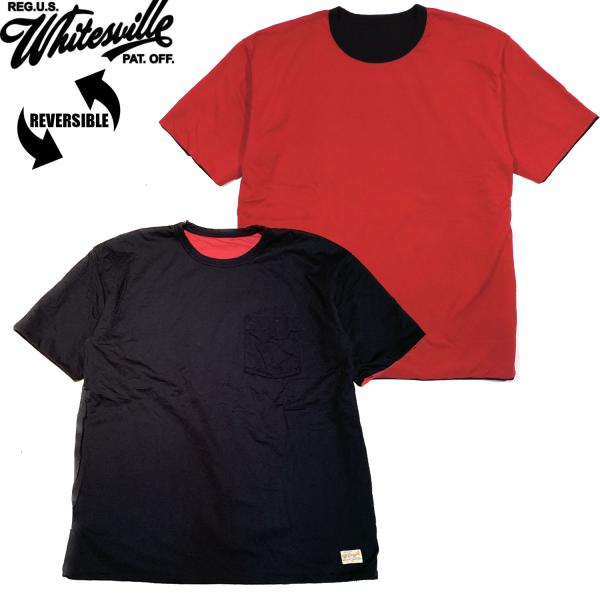 WHITESVILLE ホワイツビル メンズ 半袖 リバーシブル ポケット T WHITESVILLE ホワイツビル メンズ 半袖 リバーシブル ポケット T