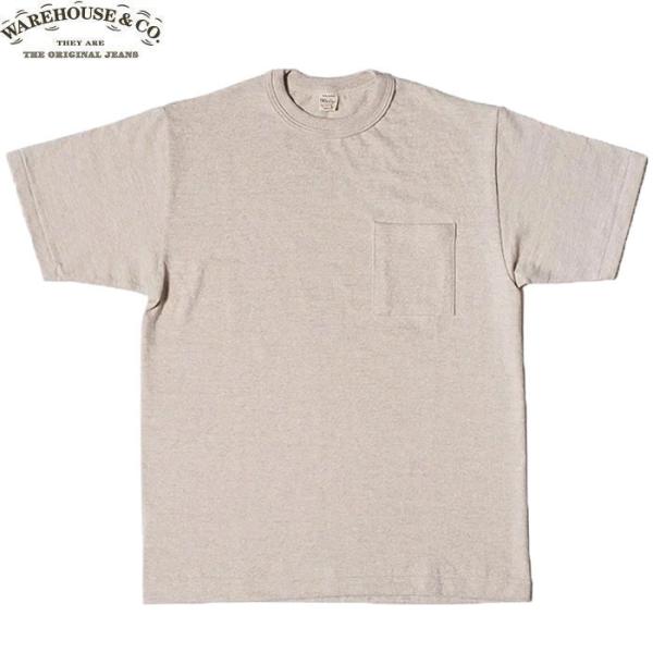 WAREHOUSE（ウエアハウス） ＆CO. POCKET T-SHIRTS 4601 OATMEAL