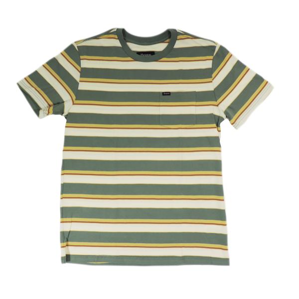 �u���N�X�g�� ���� T�V���c �|�PT �|�P�b�gT�V���c �T�C�v���X �����Y �X�P�[�g �T�[�t BRIXTON HILT S/S PKT KNIT CYPRESS