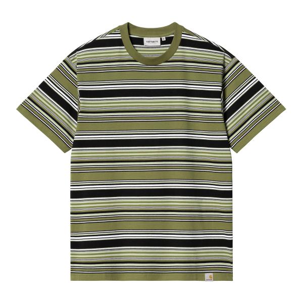 Carhartt カーハート メンズ 半袖 Tシャツ ボーダー ポケT