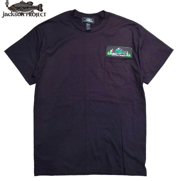 ANGLERS PROJECT x JACKSON MATISSE BIG MAMA 10TH PATCH POCKET T-SHIRTS BLACK アングラーズ プロジェクト ジャクソンマティス 半袖 ポケット Tシャツ