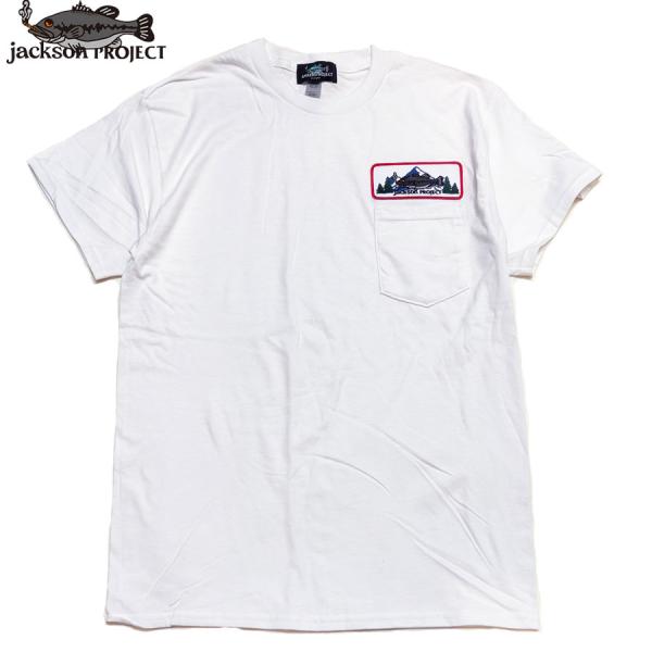 ANGLERS PROJECT x JACKSON MATISSE BIG MAMA 10TH PATCH POCKET T-SHIRTS WHITE アングラーズ プロジェクト ジャクソンマティス 半袖 ポケット Tシャツ