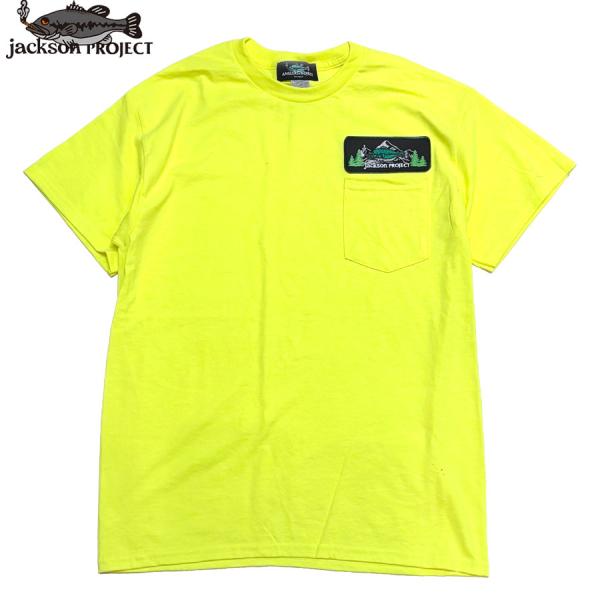 ANGLERS PROJECT x JACKSON MATISSE BIG MAMA 10TH PATCH POCKET T-SHIRTS S.YELLOW アングラーズ プロジェクト ジャクソンマティス 半袖 ポケット Tシャツ