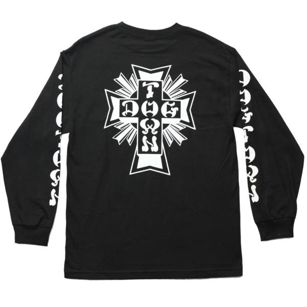 DOG TOWN ロンT　長袖　L　黒　美品 SALE】アウトレット (直営店限定）ドッグタウン Tシャツ ロンT