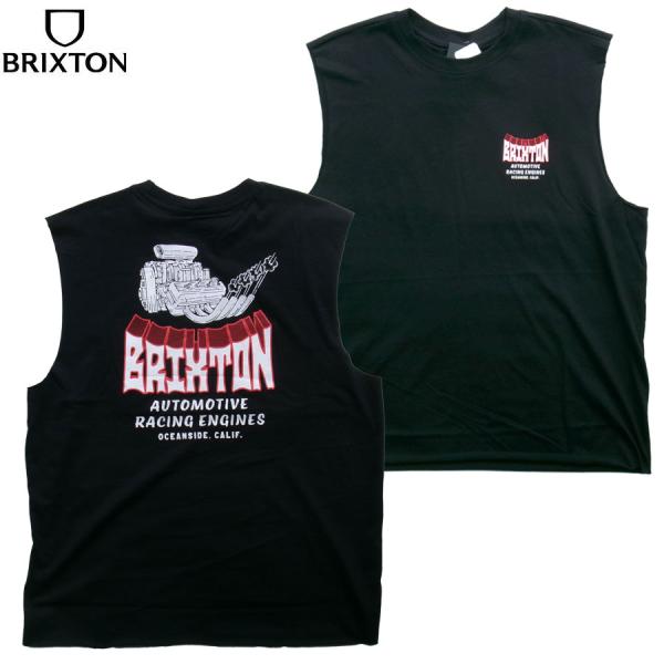 マッスルタンクトップ ブラックJungKook for  BRIXTON（ブリクストン） BRIXTON HORSEPOWER NUSCLE TANK TOP BLACK