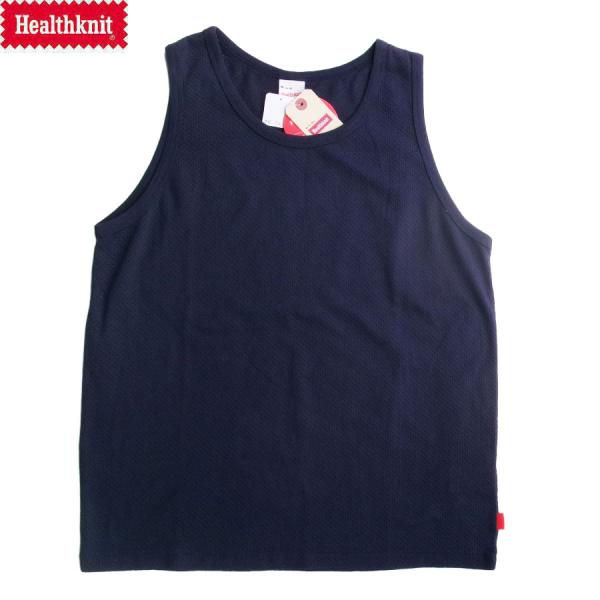 Healthknit（ヘルスニット） HEALTHKNIT U.S COTTON MESH TANK TOP