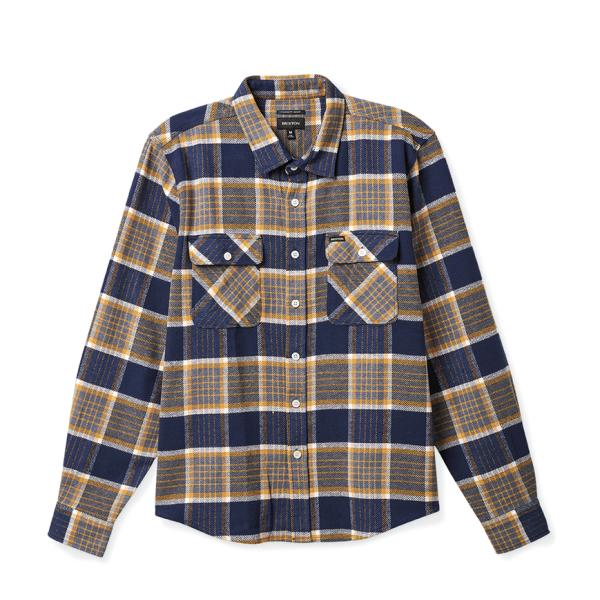 BRIXTON ブリクストン メンズ 長袖 フランネルシャツ ネルシャツ