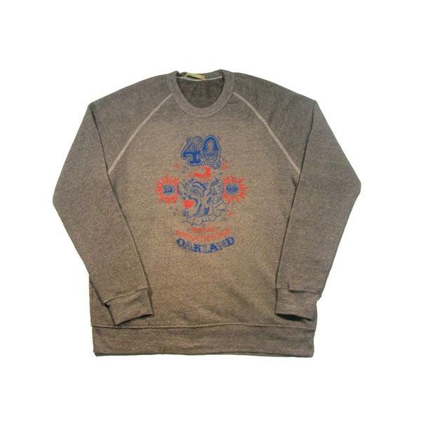 4Q CONDITIONING / コンディショニング CLOWN CREW NECK SWEAT GRAY 