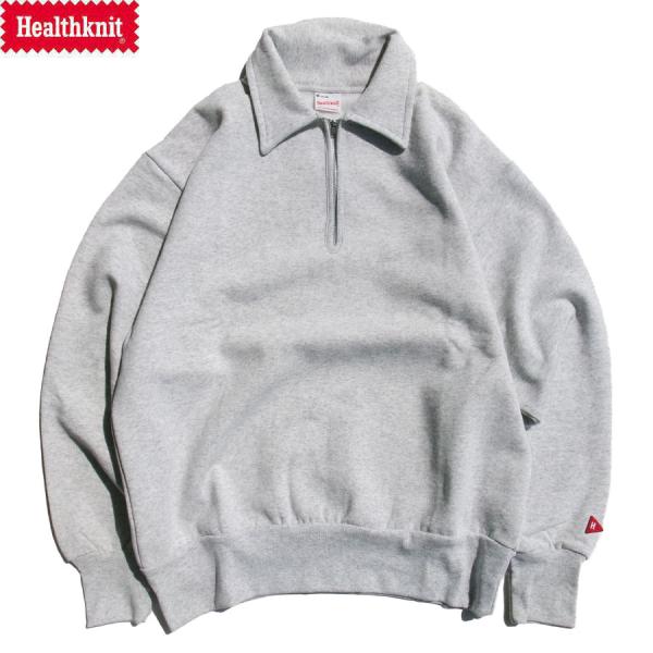 50s Healthknit ホワイト スウェット Healthknit（ヘルスニット）の「Healthknit / 別注 スウェット