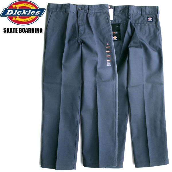 ディッキーズ スケートボーディング レギュラーフィット ツイル  パンツ チャコール DICKIES SKATEBOARDING REGULAR FIT PANTS CHARCOAL DK009744 L30
