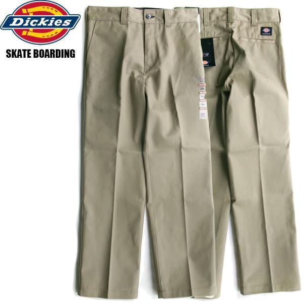DICKIES SKATEBOARDING REGULAR FIT PANTS KHAKI DK009744 L30 ディッキーズ スケートボーディング レギュラーフィット ツイル  パンツ カーキ