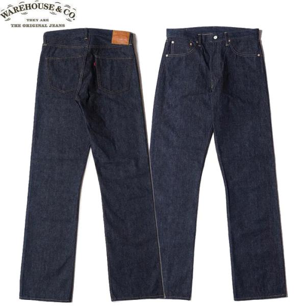 WAREHOUSE ＆CO. 1001XX DENIM PANTS INDIGODENIM NONWASH ウェアハウス カンパニー デニムパンツ ジーンズ インディゴ ノンウォッシュ 送料無料