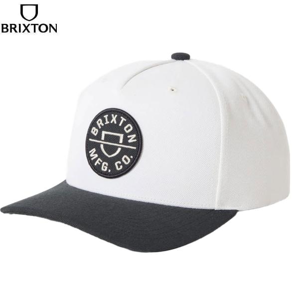BRIXTON（ブリクストン） BRIXTON CREST C MP SNAPBACK CAP BLACK