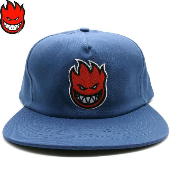 SPITFIRE WHEELS ネイビートラッカーキャップ SPITFIRE WHEELS BIG HEAD FILL SNAPBACK CAP BLUE/RED スピット