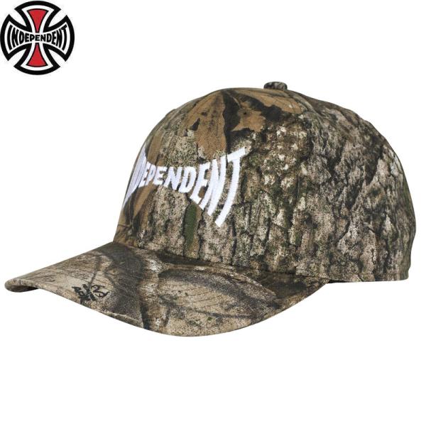 INDEPENDENT SPAN LOGO SNAPBACK HAT CAP REAL TREE APX インディペンデント トラック スナップバック キャップ リアルツリー 帽子 メンズ スケートボード