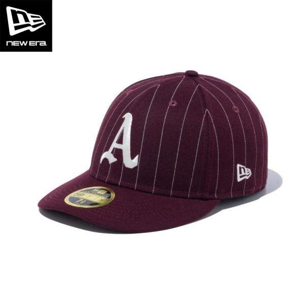 LP59FIFTY ニューエラ オークランド・アスレチックス ピンストライプ 