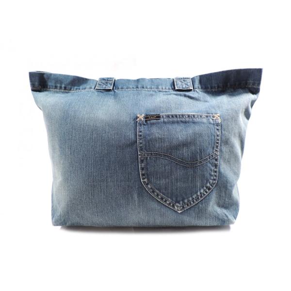���[ �����`�g�[�g �u���[ �g�[�g�o�b�O LEE LUNCHTOTE TOTEBAG BLUE LA0152-246