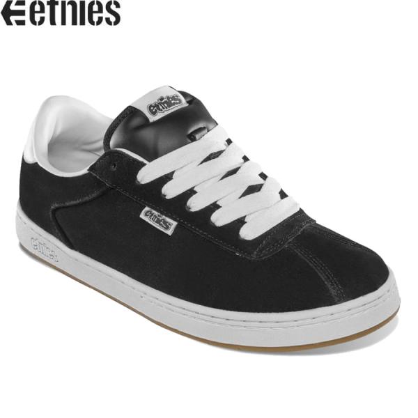 etnies ETNIES SCAM SKATE SHOES BLACK/ WHITE エトニーズ