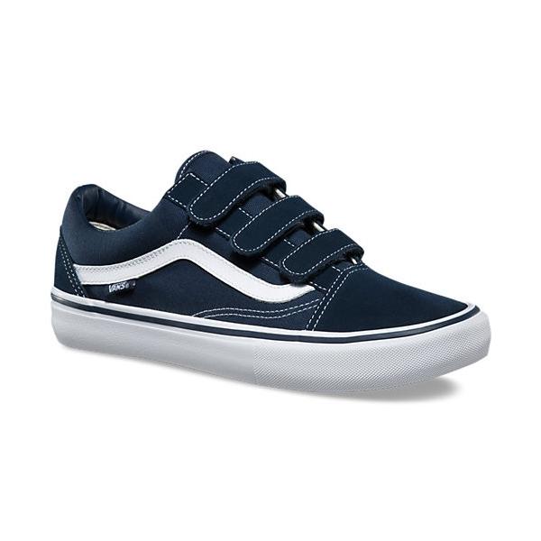 オールドスクール ヴァンズ V VN0A38D1NUT 17SP NAVY/ 【VANS】 WHITE プロ OLD SKOOL V PRO
