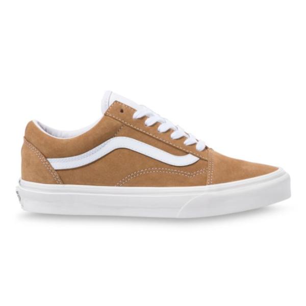 oY Xj[J[ C Y I[hXN[ sbOXG[h uE XP[gV[Y VANS OLD SKOOL PIG SUEDE BROWN SUGAR SNOW WHITE VN0A4BV518M