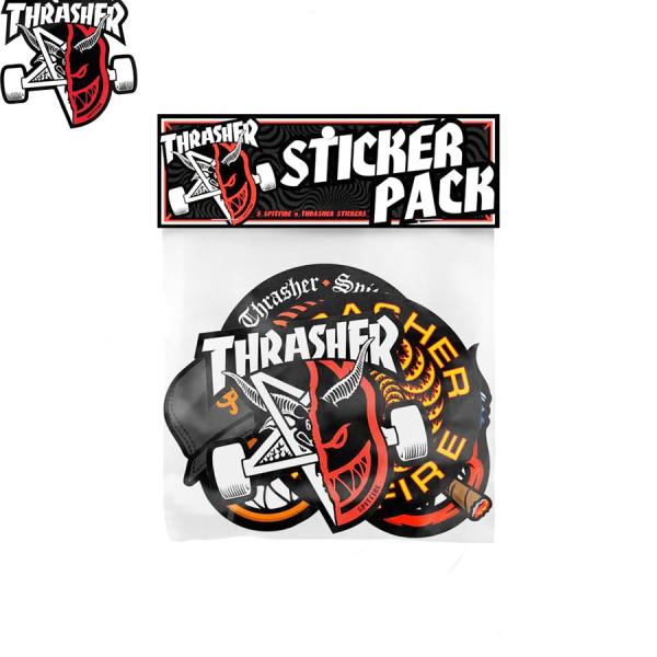 SPITFIRE WHEELS SPITFIRE×THRASHERSTICKER PAC 5PCS スピット