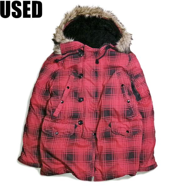 USED-15】RALPH LAUREN DENIM SUPPLY N-3B DOWN JACKET RED