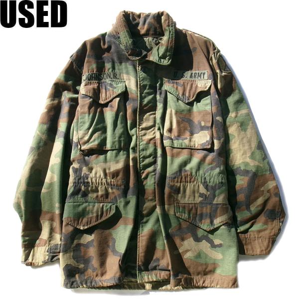 USED-37】80s US.ARMY MILITARY M-65 FIELD JACKET 3nd TYPE