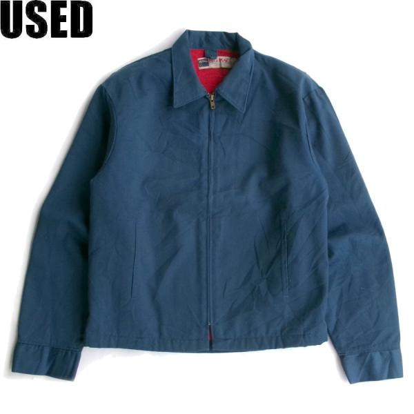USED-314】 90's BIG MAC WORK JACKET NAVY MADE IN USA 90年代