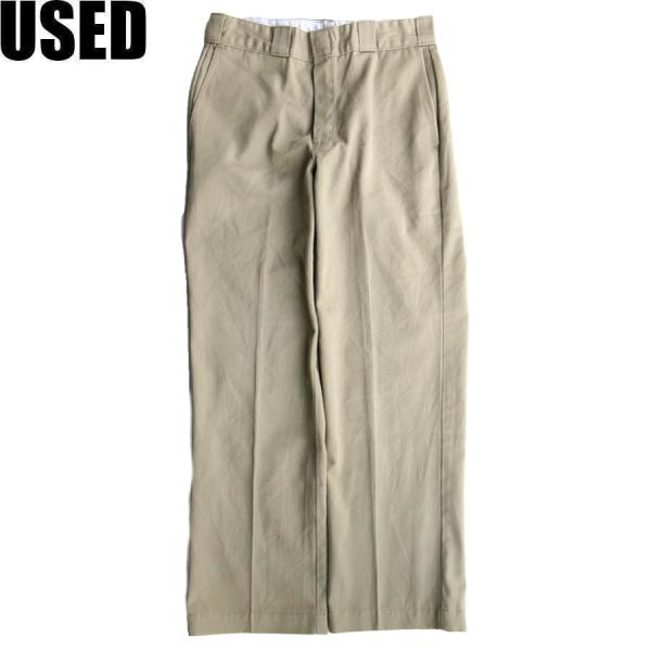 USA製 ディッキーズ 874 ワークパンツ　チビタグ　31ｘ34 Dickies（ディッキーズ） 【USED-298】80s DICKEIS 874 WORK PANTS