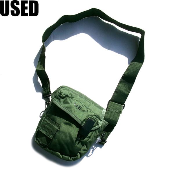 USED-327】U.S,ARMY WATER CANTEEN 2QT MIRITALY SHOULDER BAG GREEN