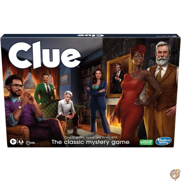 Clue ボードゲーム 子供用 再考された手がかりゲーム 2~6人用 ミステリーゲーム 探偵ゲーム ファミリーゲーム 子供と大人向け