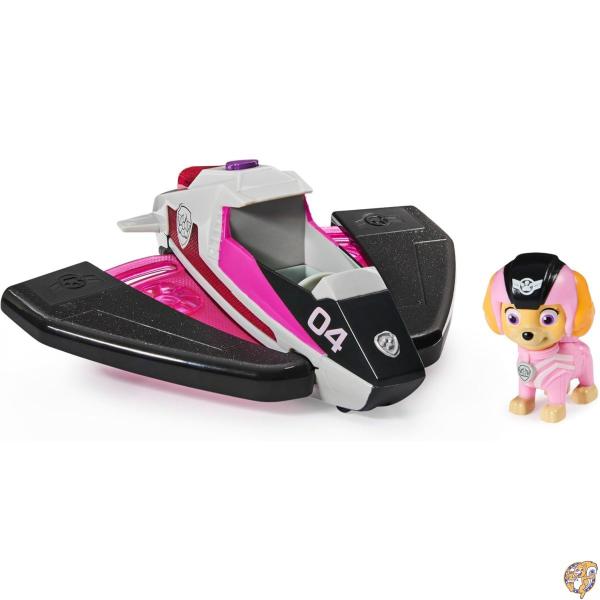Paw Patrol (パウ・パトロール) Jet to The Rescue スカイ デラックス変身車両 光と音付き おもちゃ