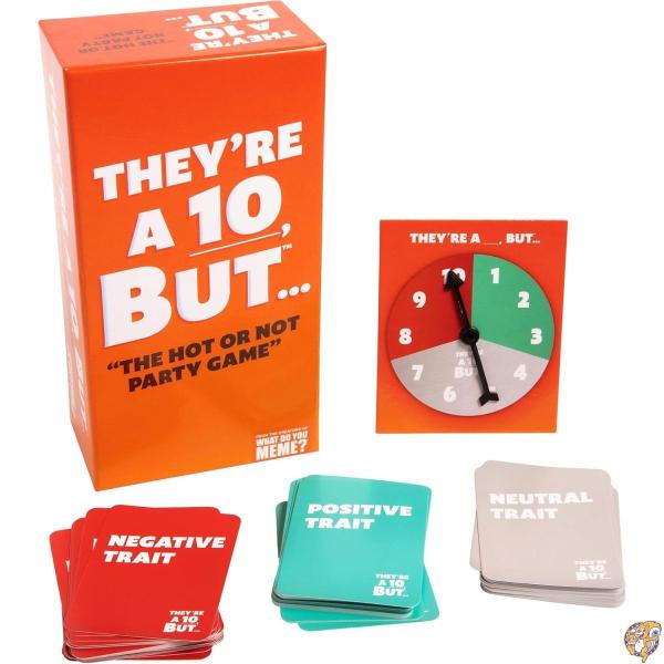 They're a 10 But...（見た目は満点だけど…） Hot or Not パーティーゲーム - 大人のための爆笑カードゲーム