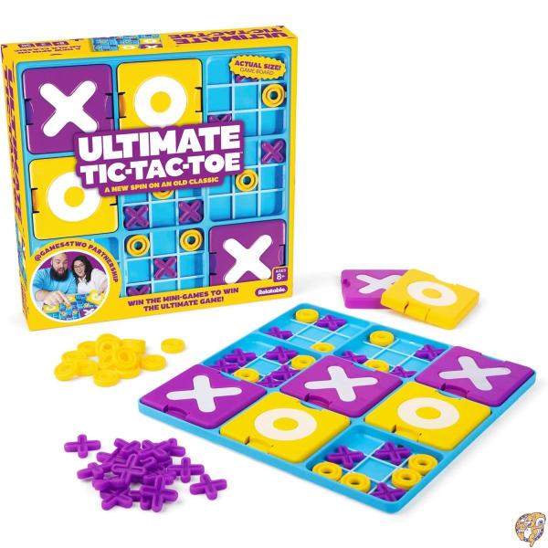 Relatableの究極のTic Tac Toe 家族の集まりに エキサイティングなボードゲーム 子供向けの素晴らしいゲーム