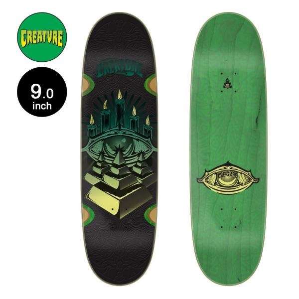 CREATURE（クリーチャー） スケボー デッキ 9.0 CONJURE LG TEAM DECK