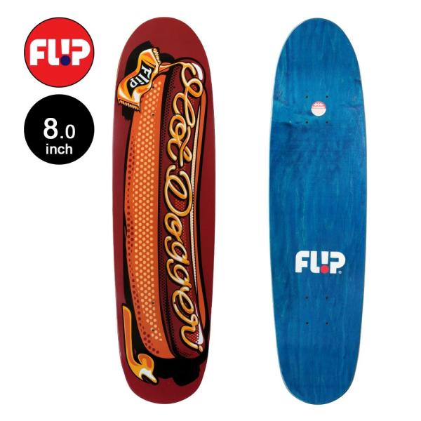 フリップ FLIP スケボー デッキ 8.0 HOTDOGGER TEAM DECK スケート